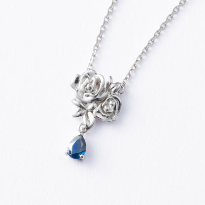 SLV925 ネックレス Bows&Rose
