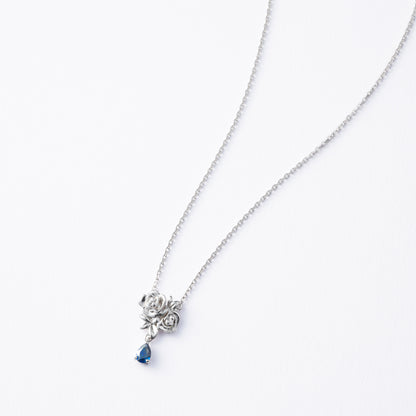 SLV925 ネックレス Bows&Rose