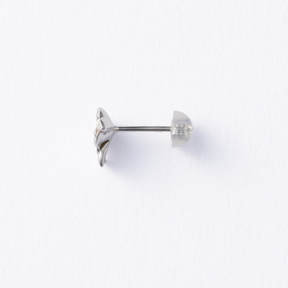 SLV925 ピアス Bows&Rose