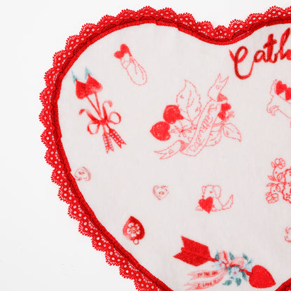 ハートタオルハンカチ