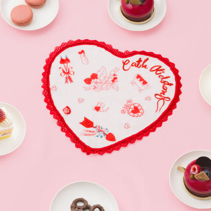 ハートタオルハンカチ