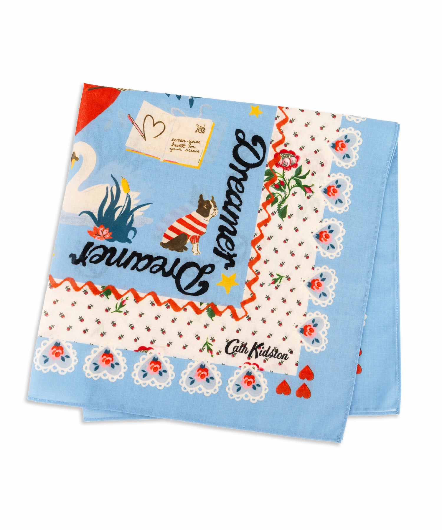 スカーフハンカチ Dreamer | Cath Kidston 日本公式オンラインストア スカーフハンカチ Dreamer | Cath Kidston 日本公式オンラインストア