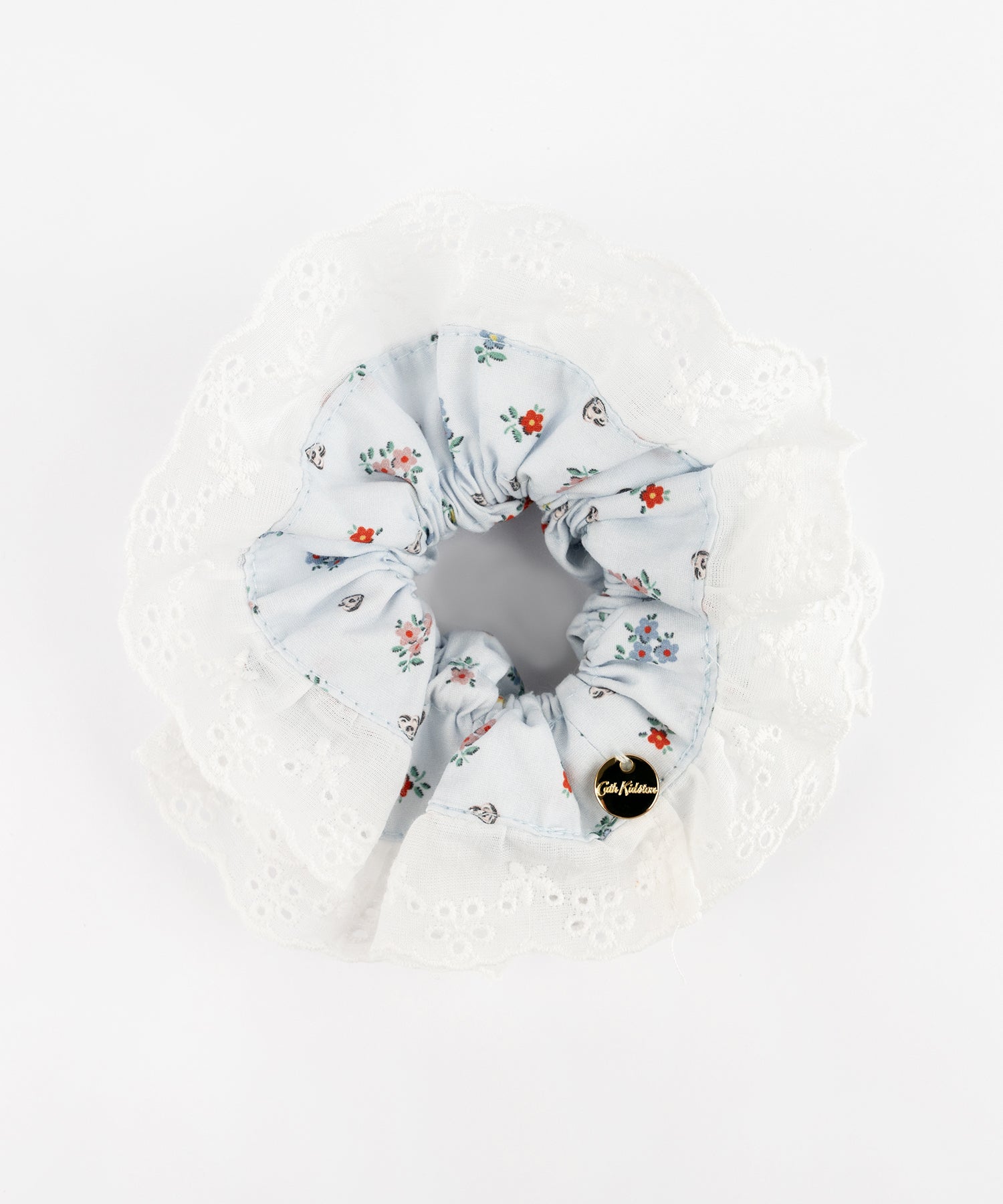 コットンレース　シュシュ