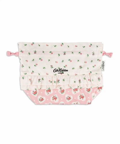 ダブルフリルランチポーチLace Sprigs