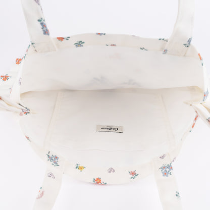 フリルトートバッグ