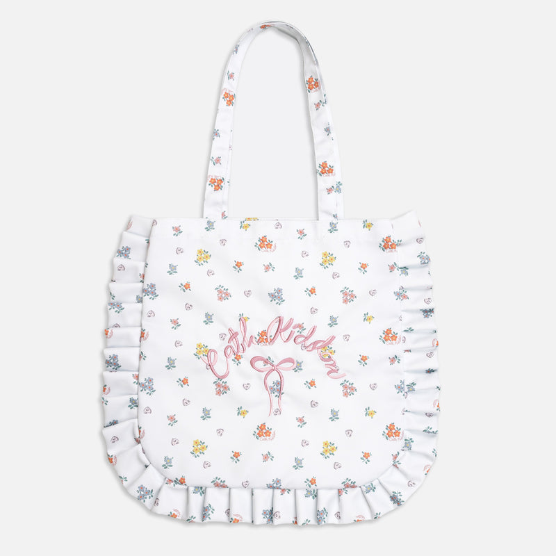 フリルトートバッグ