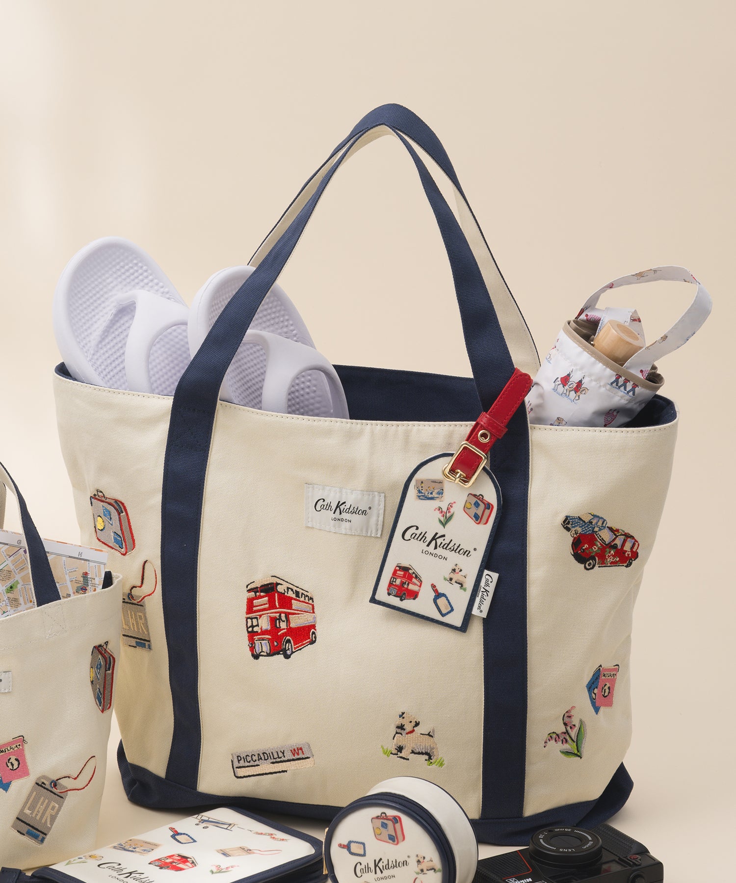 トラベルトートバッグL | Cath Kidston 日本公式オンラインストア