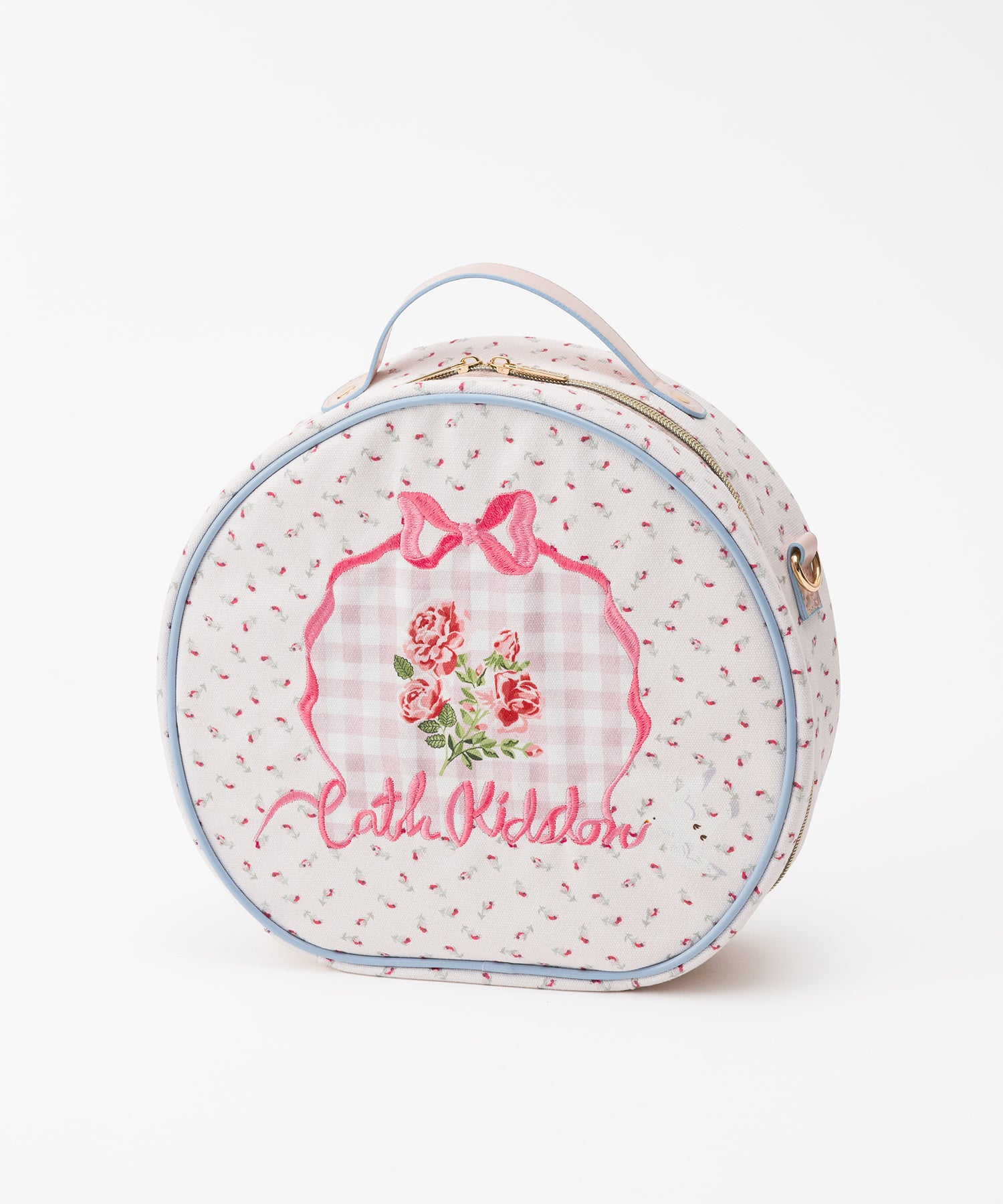 完売 CathKidston サークルトラベルポーチ ブルー サークル トラベルポーチ | Cath Kidston 日本公式オンラインストア