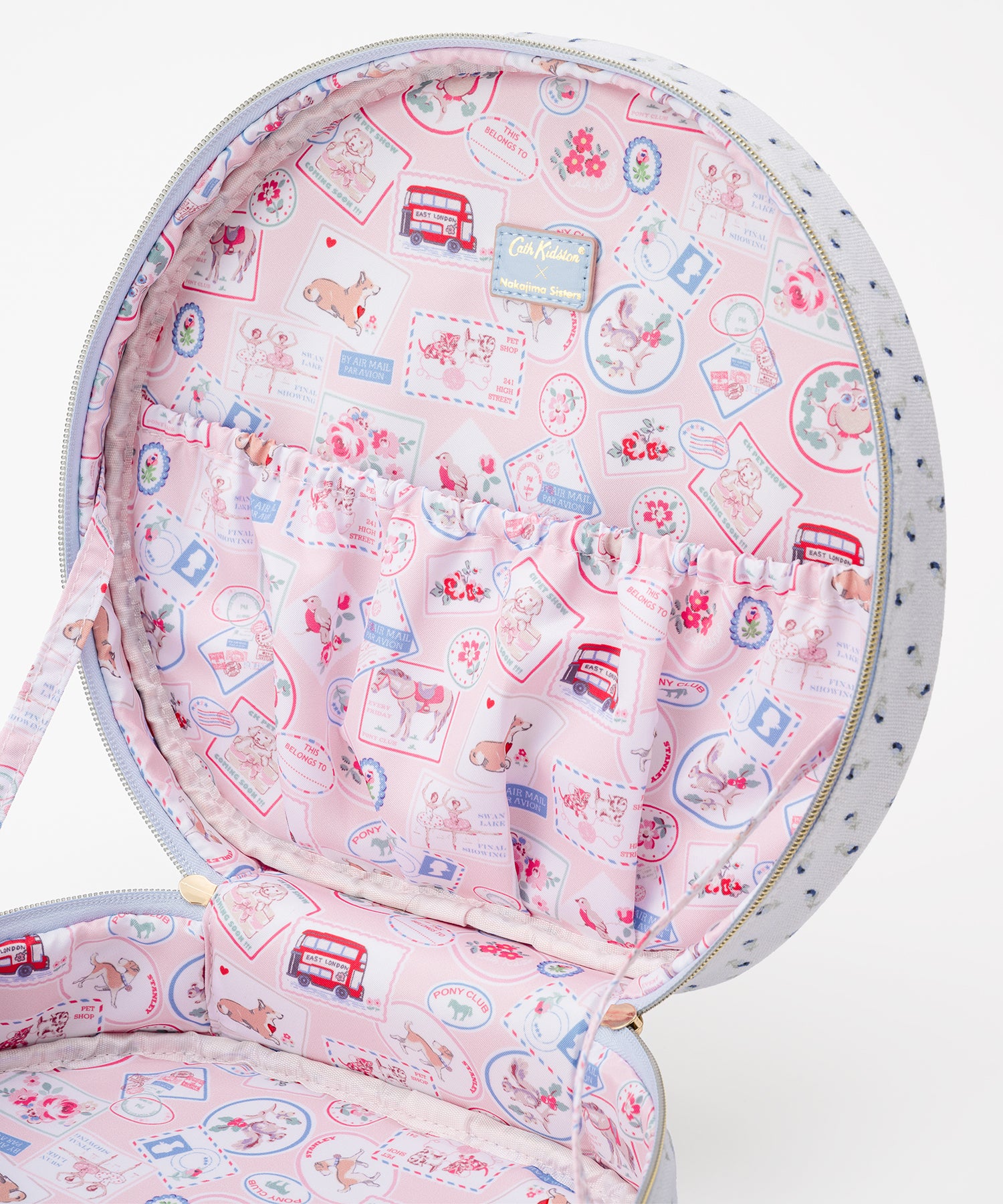 キャスキッドソン サークルトラベルポーチ ピンク サークル トラベルポーチ | Cath Kidston 日本公式オンラインストア