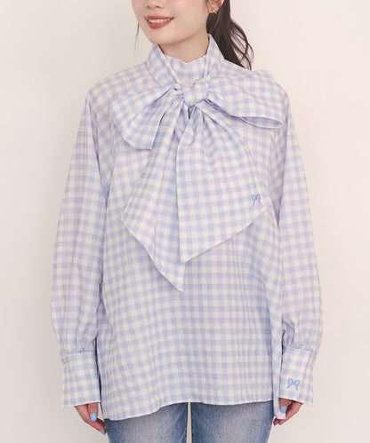 ボウタイブラウス