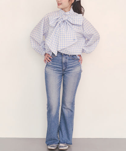 ボウタイブラウス