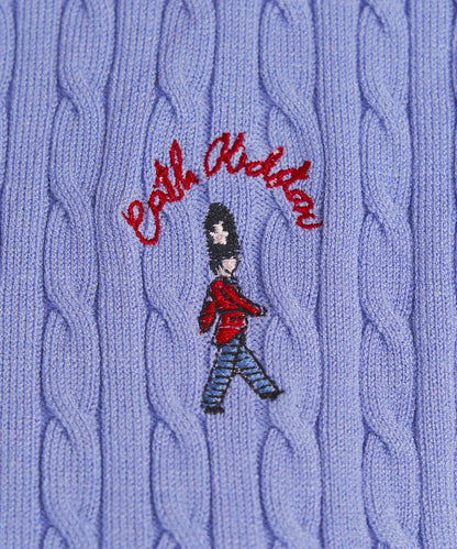 ショートスリーブライトニットトップス Queenie's London