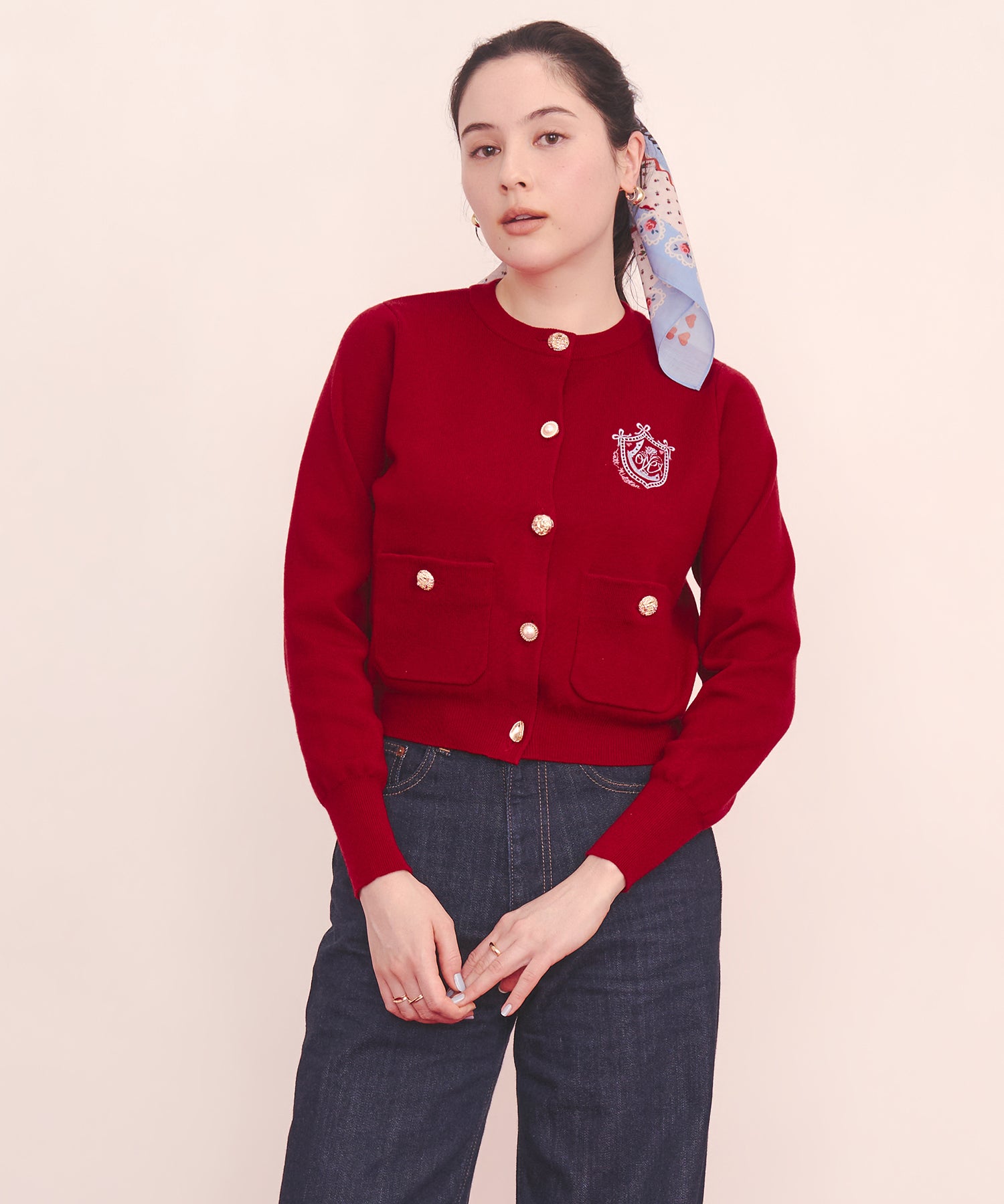 刺繍ニットカーディガンジャケット Love Notes | Cath Kidston 日本