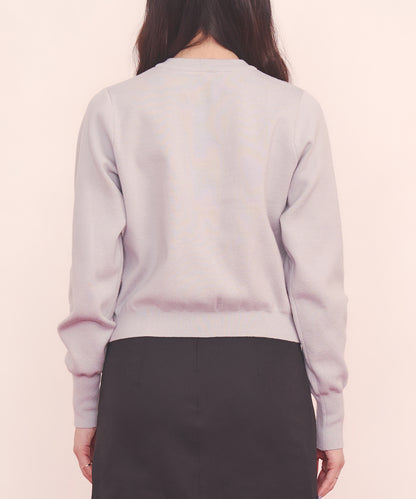 刺繍ニットカーディガンジャケット Love Notes