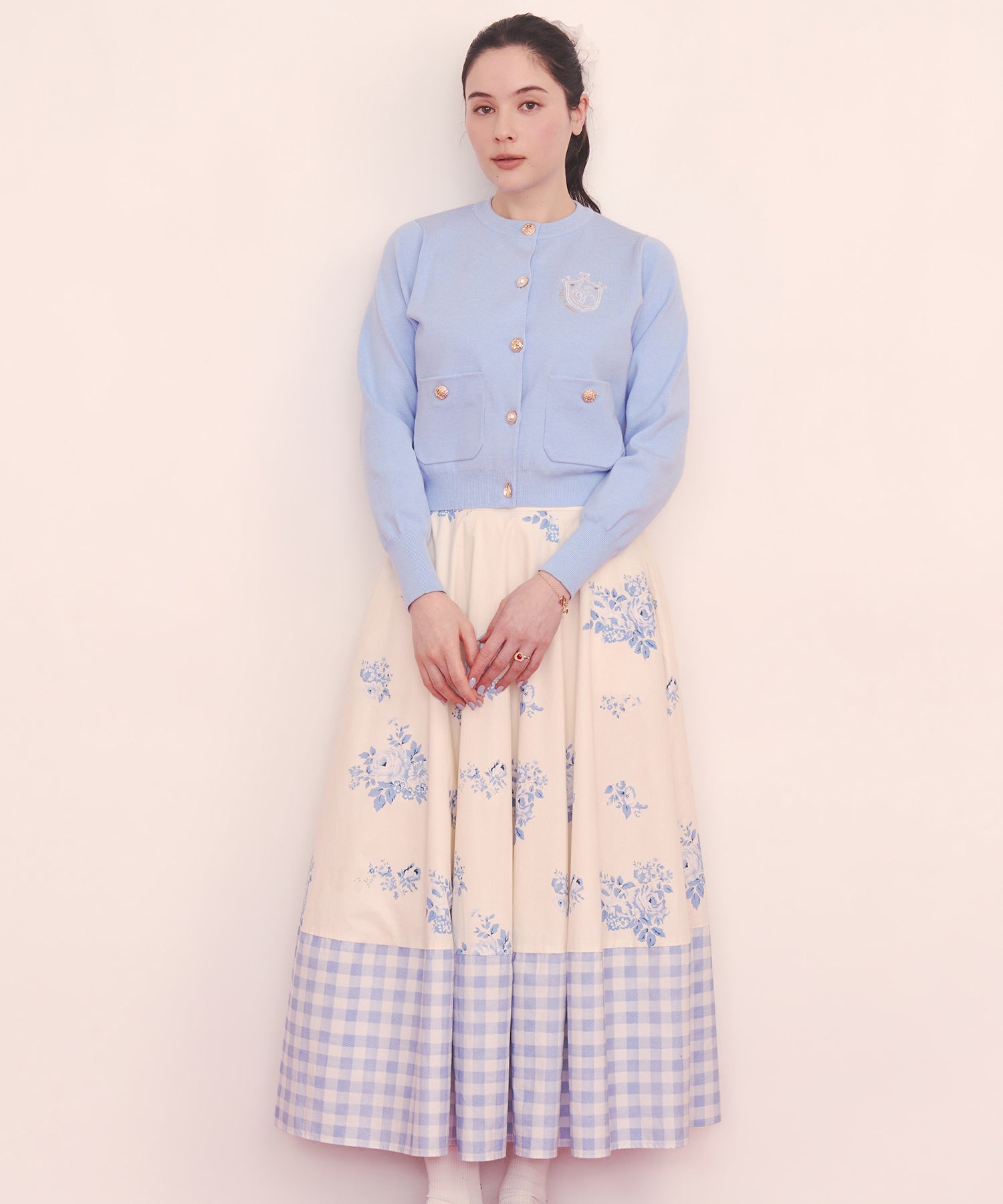 ボリュームフレアスカート