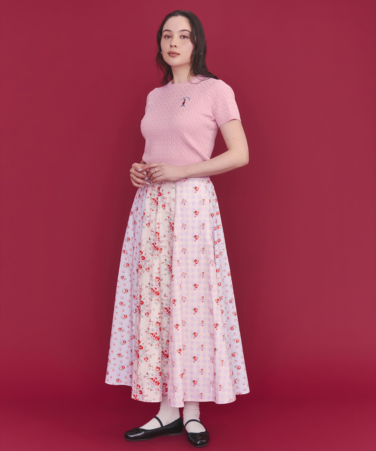 ボリュームフレアスカート Bows&Rose | Cath Kidston 日本公式