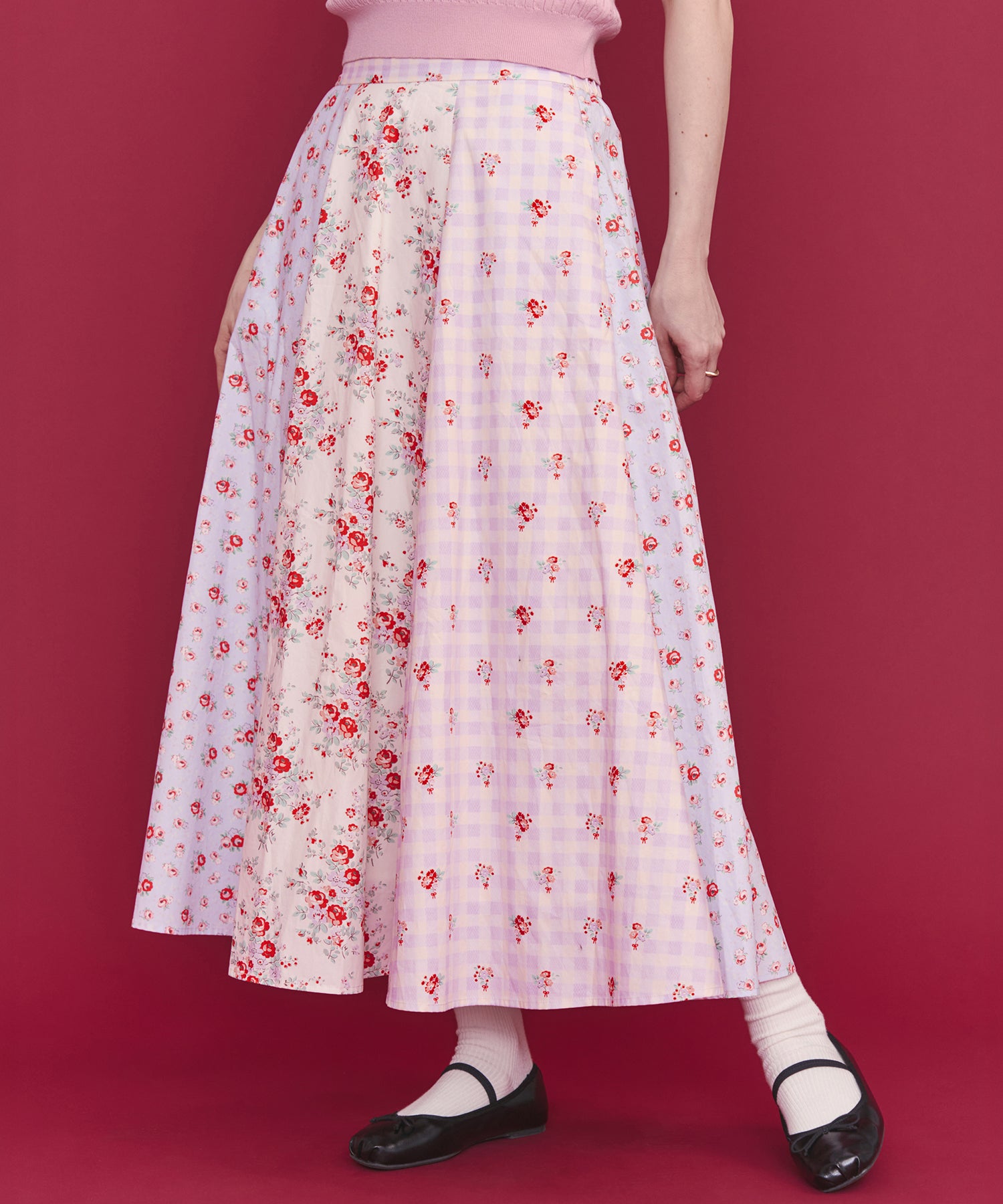 ボリュームフレアスカート Bows&Rose | Cath Kidston 日本公式