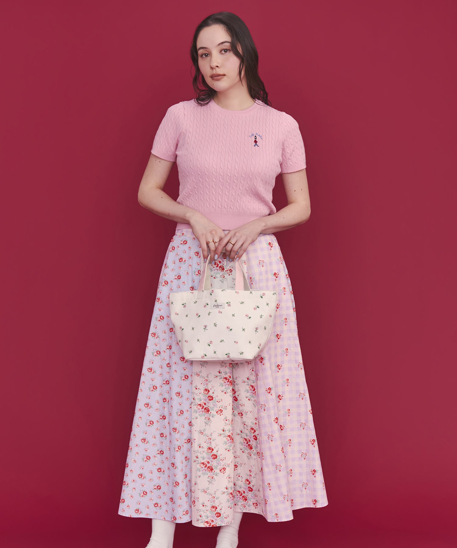 ボリュームフレアスカート Bows&Rose | Cath Kidston 日本公式