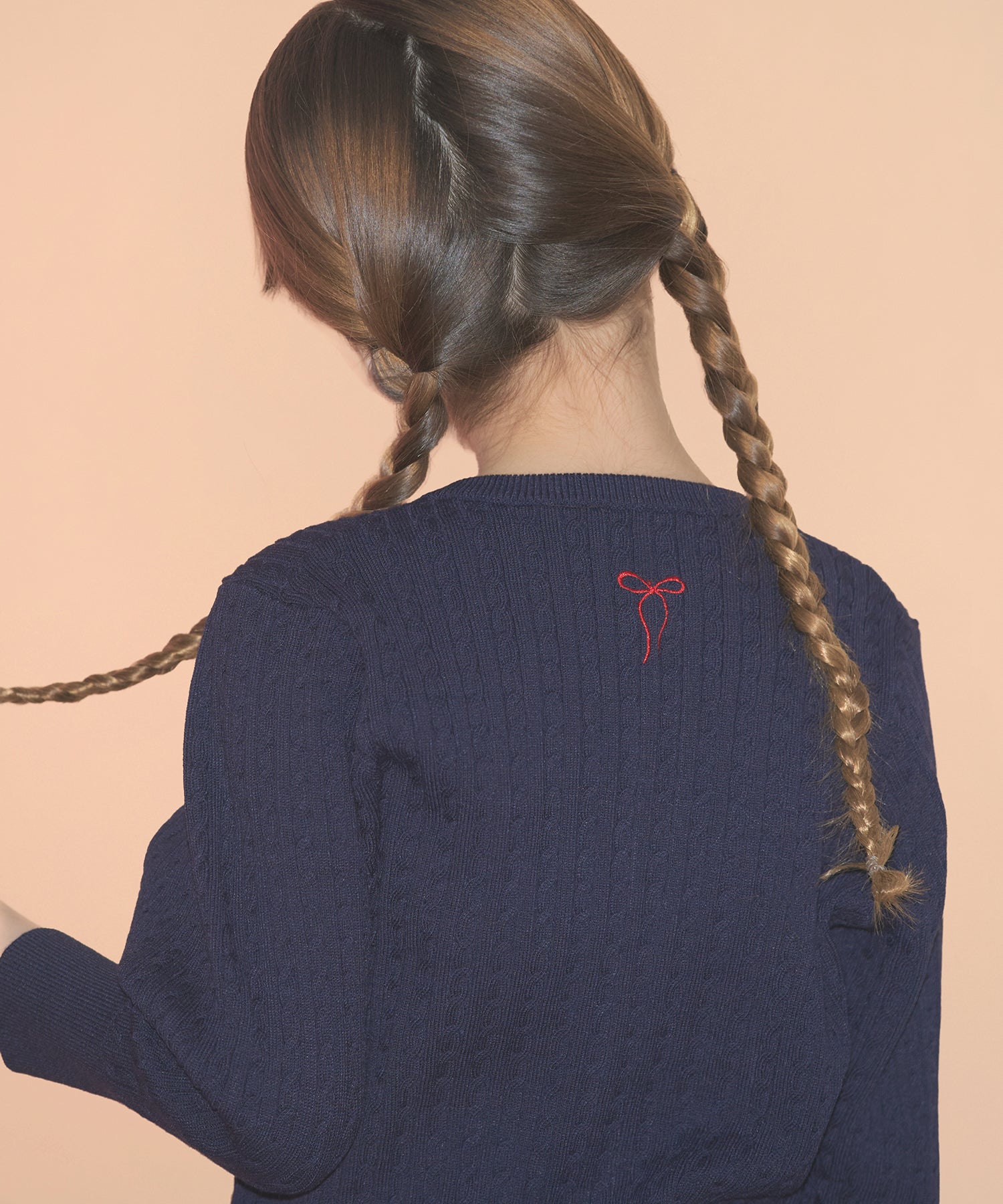 キッズ　ライトニットカーディガン Queenie's London