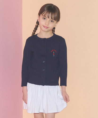 キッズ　ライトニットカーディガン Queenie's London