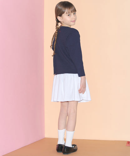 キッズ　ライトニットカーディガン Queenie's London