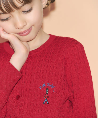 キッズ　ライトニットカーディガン Queenie's London