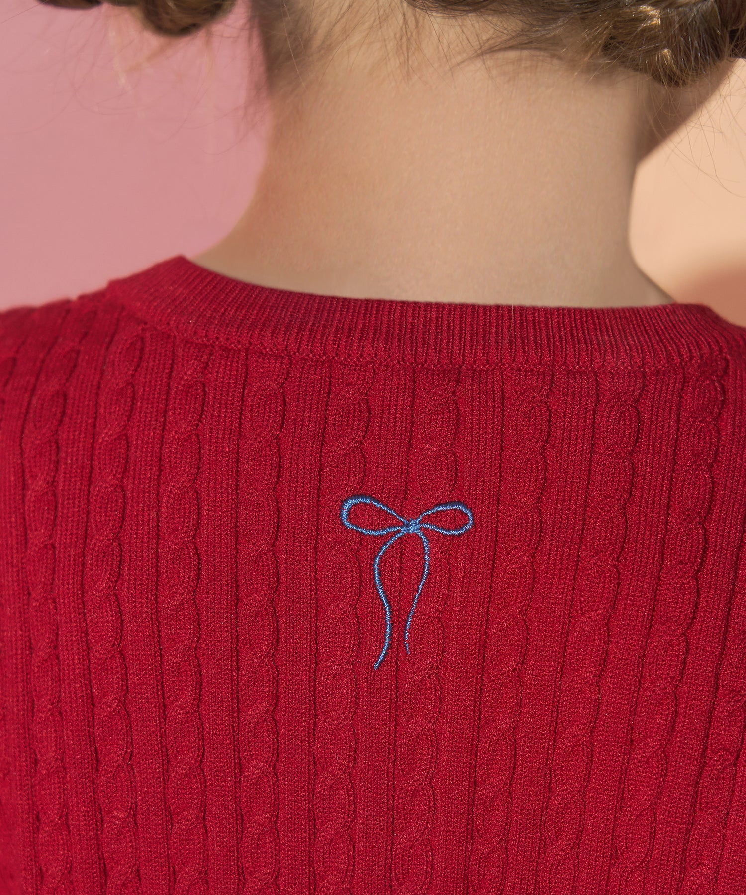 キッズ　ライトニットカーディガン Queenie's London