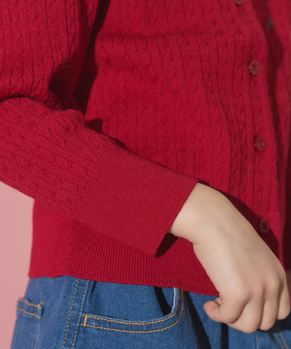 キッズ　ライトニットカーディガン Queenie's London