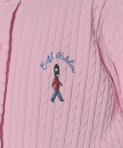 キッズ　ライトニットカーディガン Queenie's London