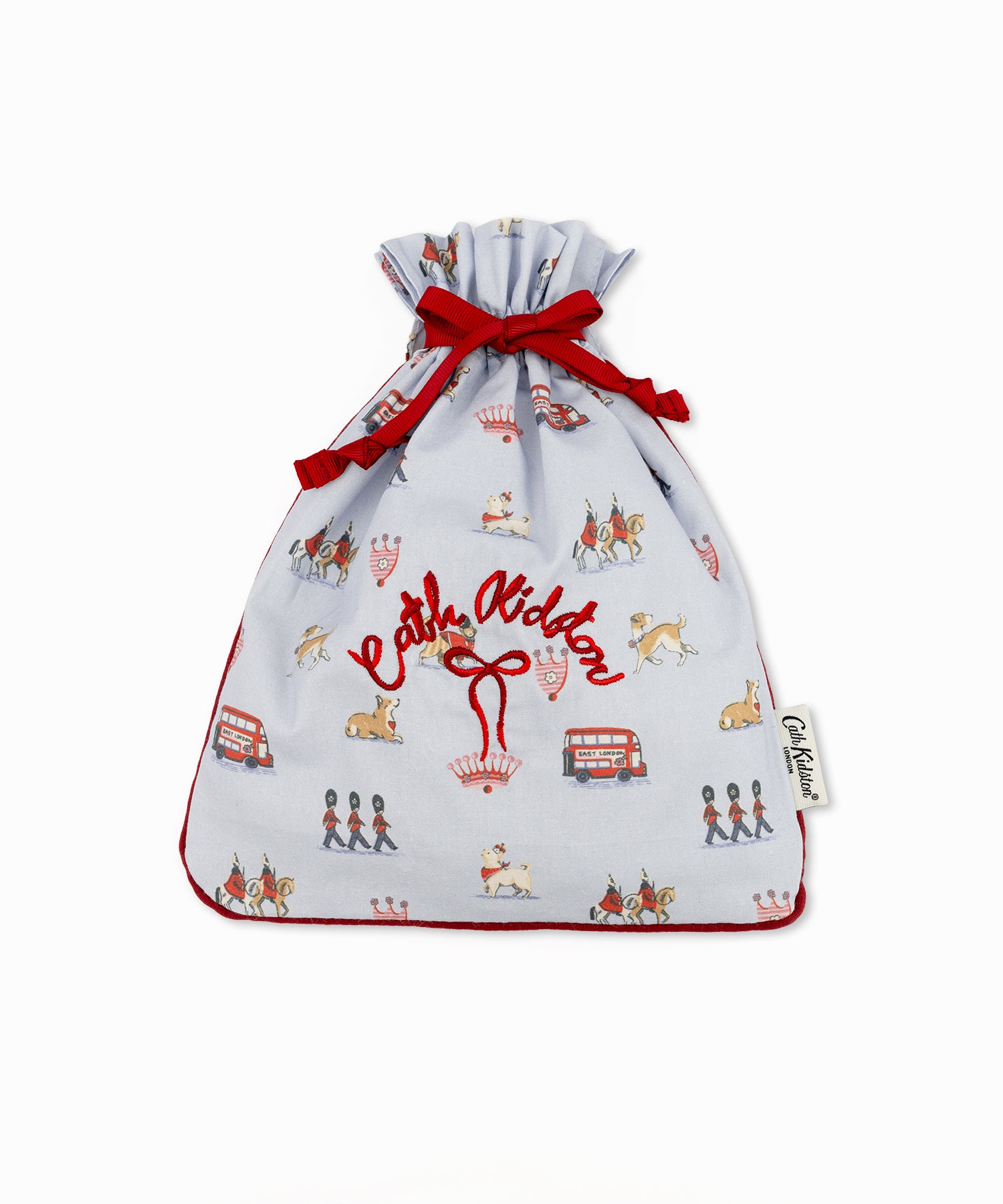 パイピング ドローストリングポーチ Queenie's London | Cath Kidston