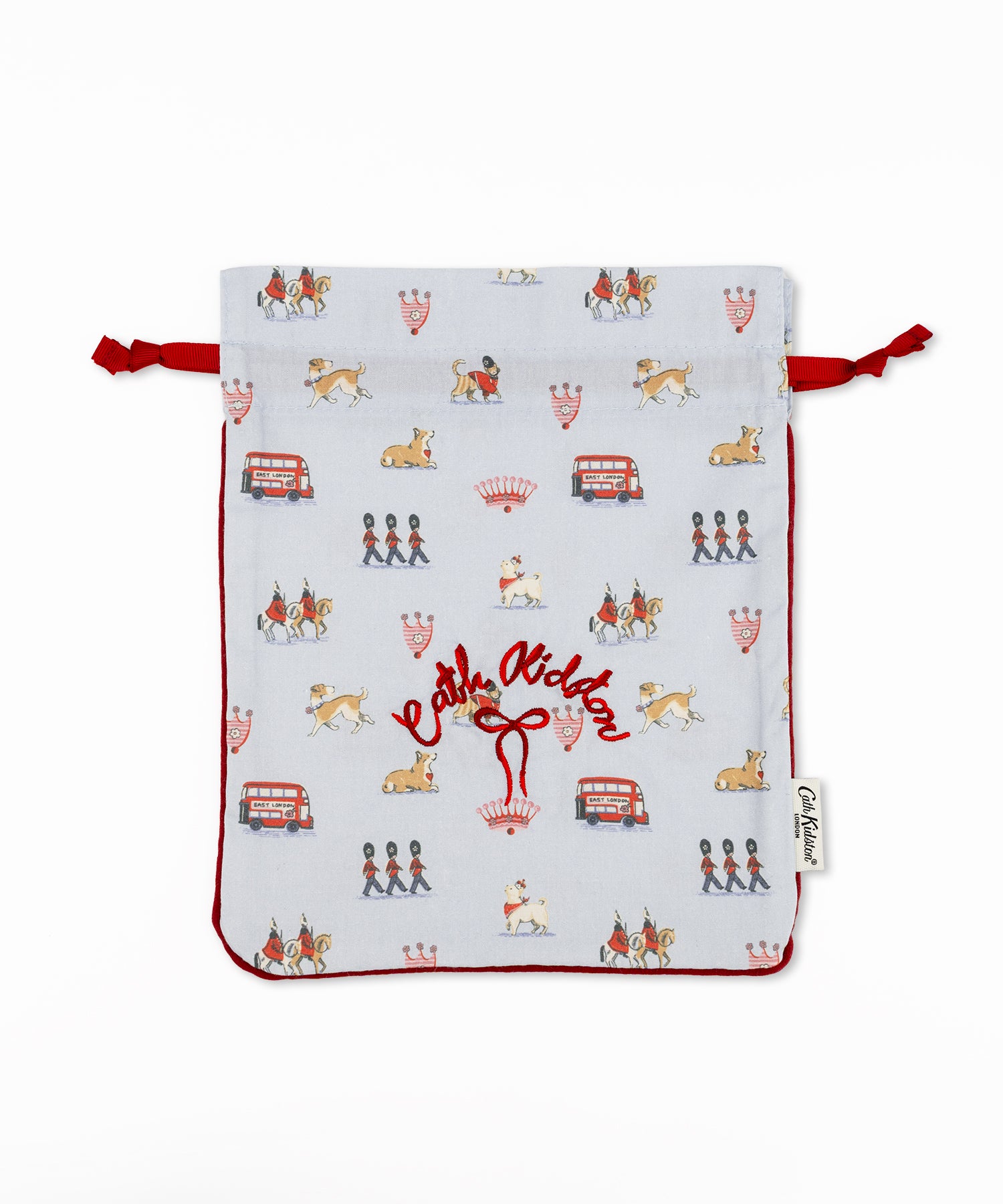パイピング ドローストリングポーチ Queenie's London | Cath Kidston