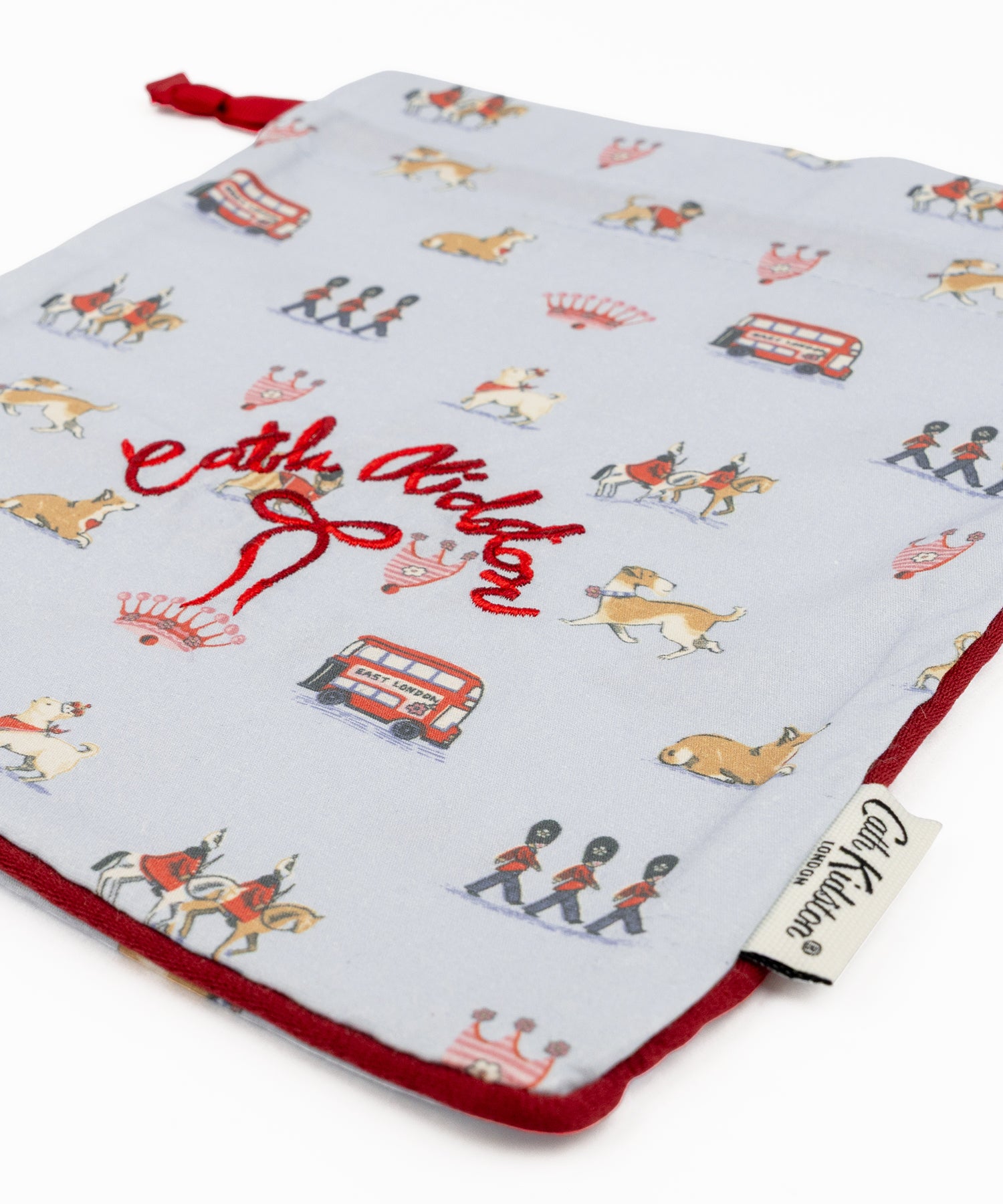 パイピング ドローストリングポーチ Queenie's London