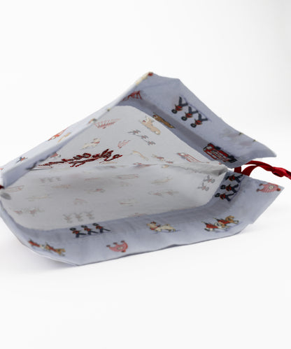 パイピング ドローストリングポーチ Queenie's London