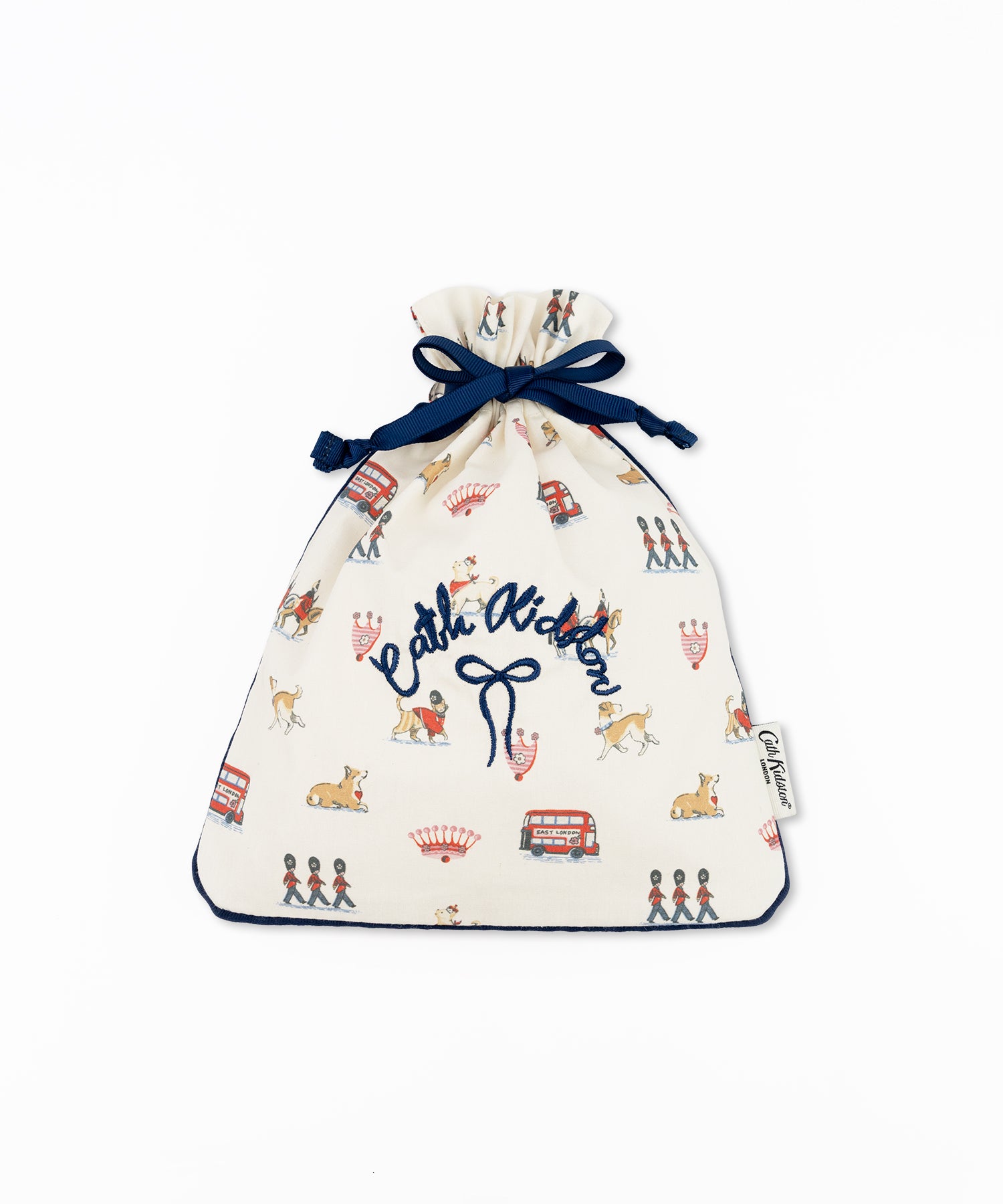 パイピング ドローストリングポーチ Queenie's London