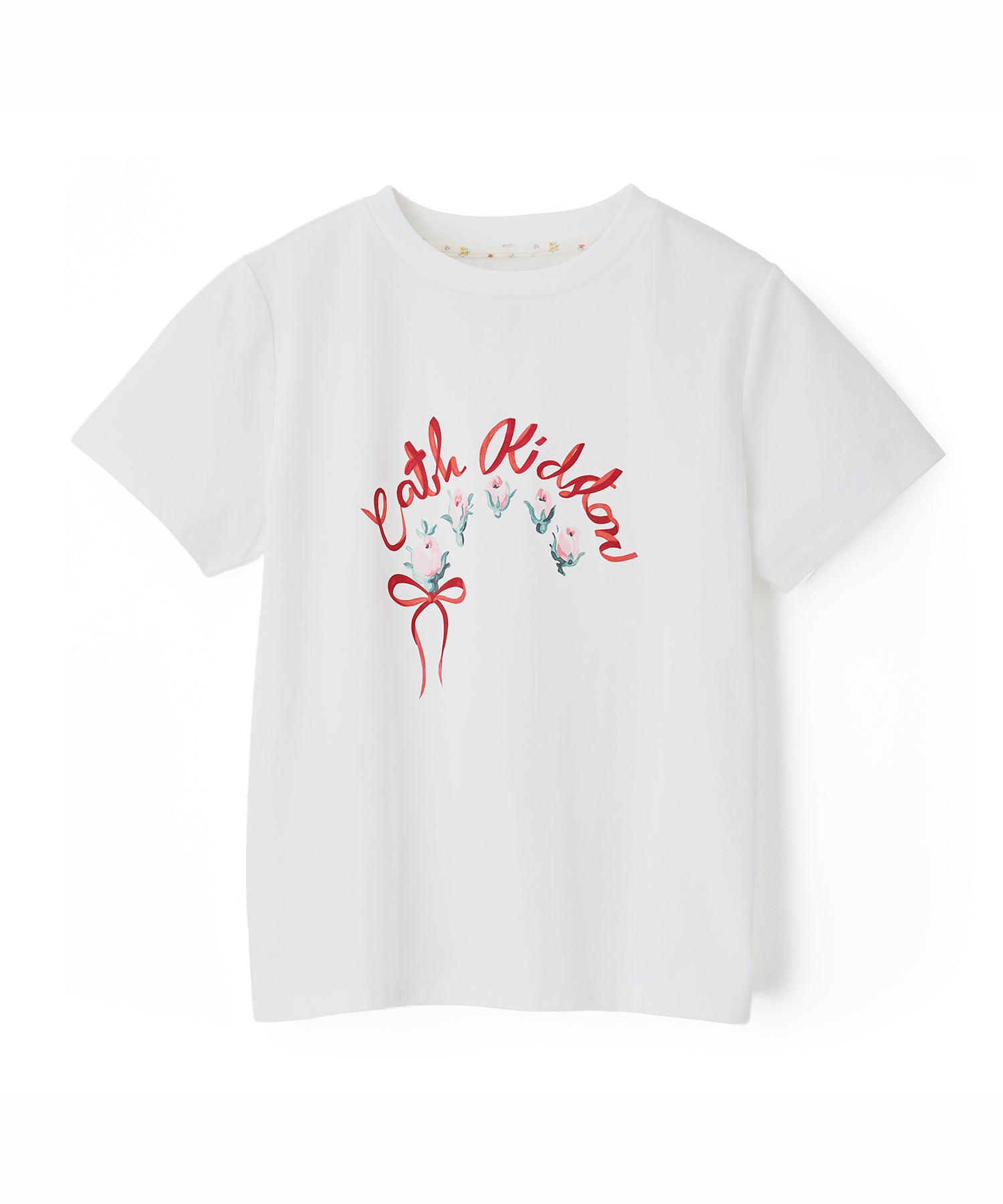 ベーシックTシャツ Ribbon Floral