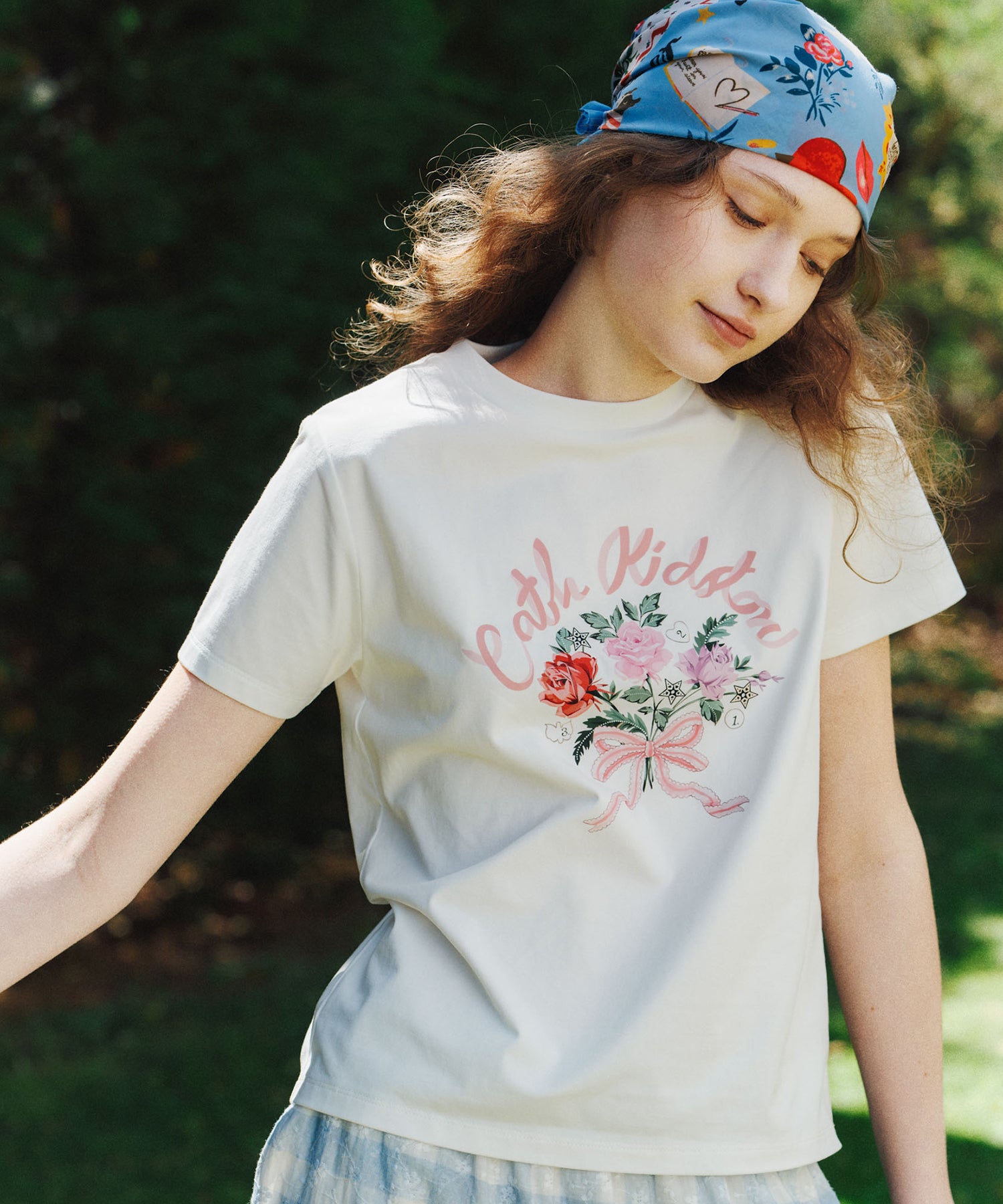 ベーシックTシャツ Rose Bunch