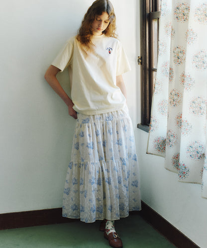 ライトティアードスカート