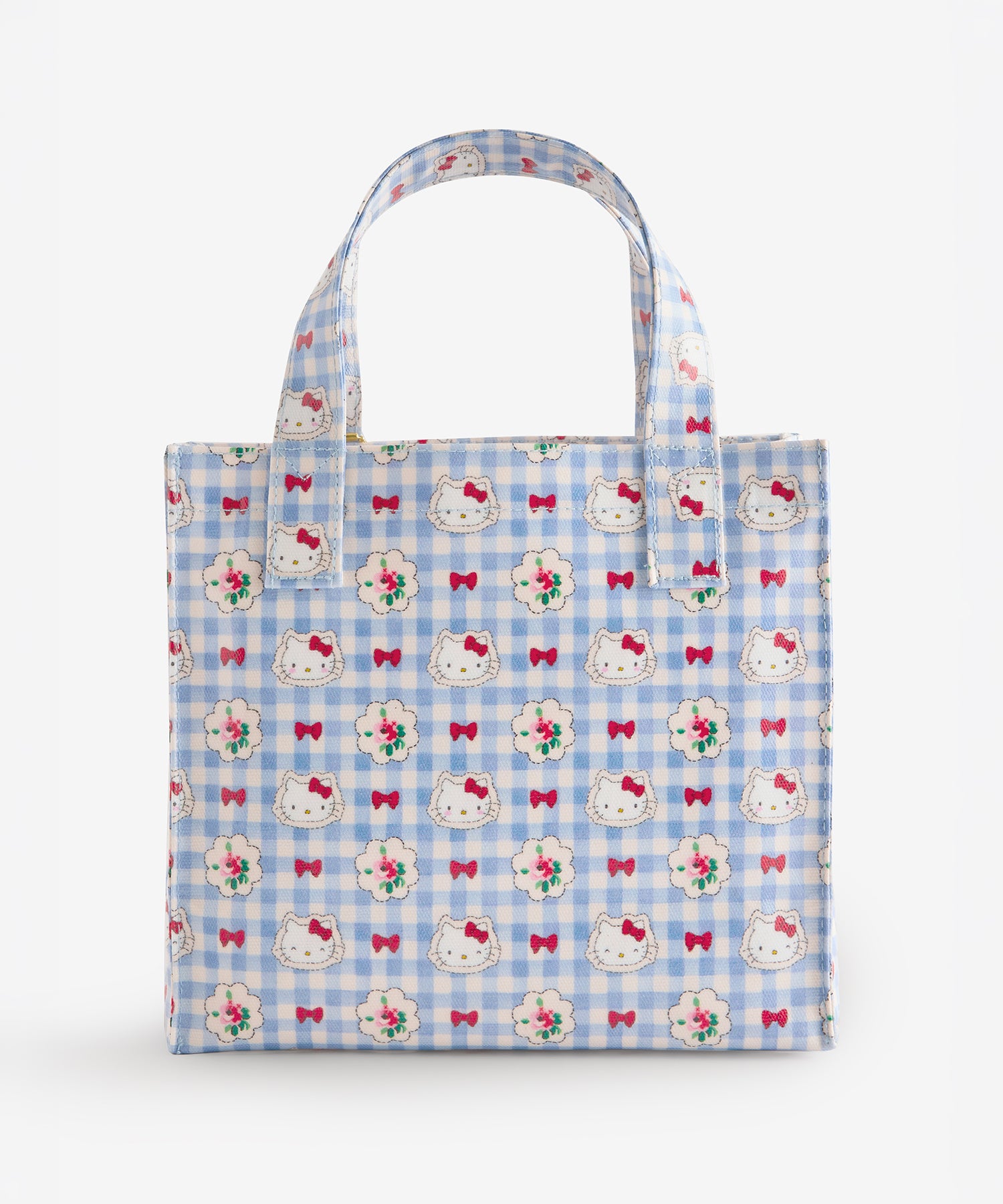 Cath Kidston × Hello Kitty スモールブックバッグ Gingham Provence