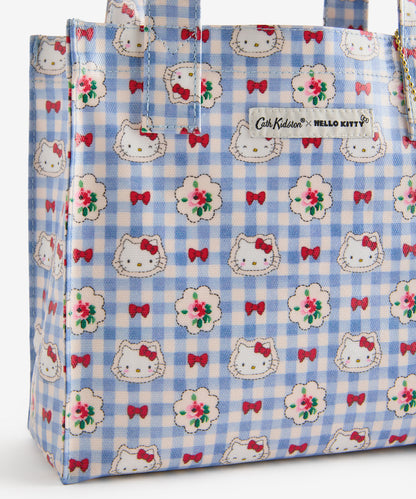 Cath Kidston × Hello Kitty スモールブックバッグ Gingham Provence