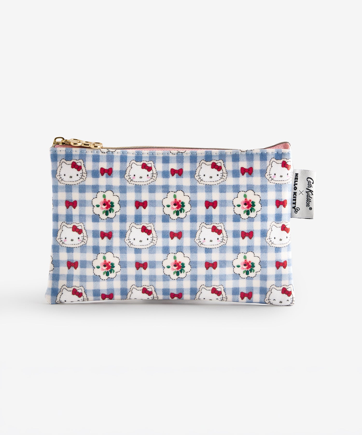 Cath Kidston × Hello Kitty ジップドパース Gingham Provence