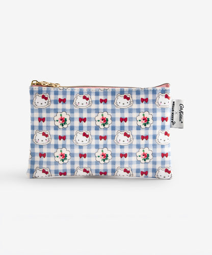 Cath Kidston × Hello Kitty ジップドパース Gingham Provence