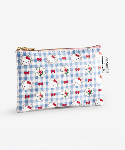 Cath Kidston × Hello Kitty ジップドパース Gingham Provence