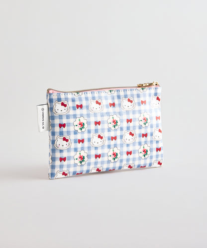 Cath Kidston × Hello Kitty ジップドパース Gingham Provence