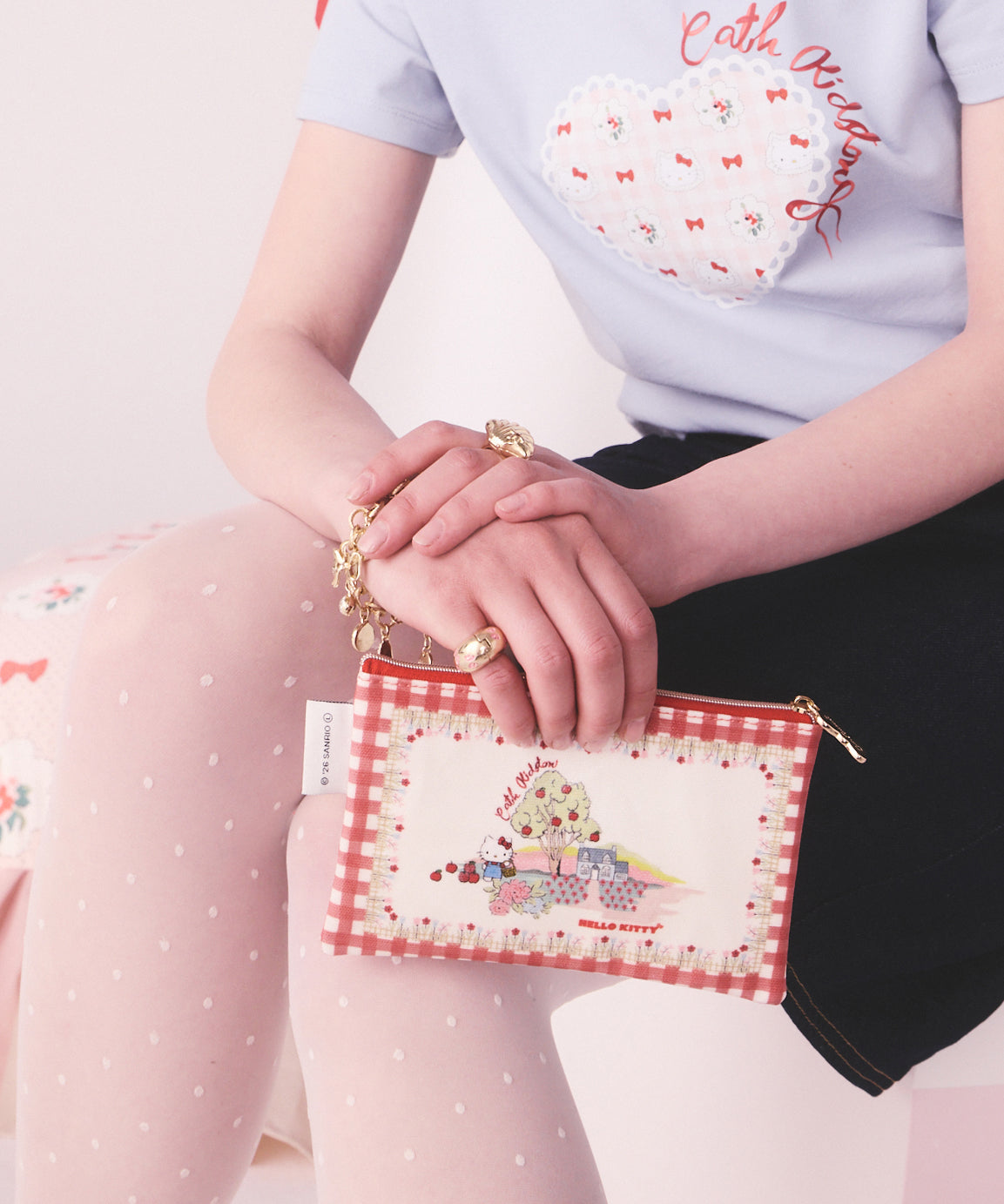 Cath Kidston × Hello Kitty ジップドパース Scene