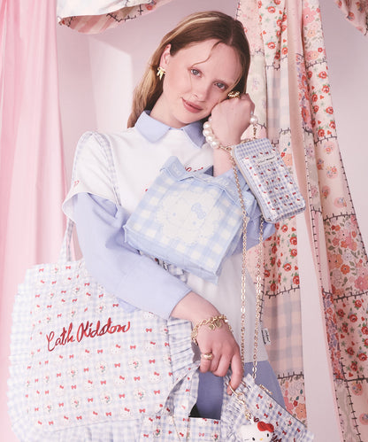 Cath Kidston × Hello Kitty マルチショルダーパース Gingham Provence