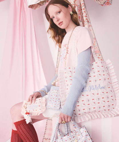 Cath Kidston × Hello Kitty マルチショルダーパース Gingham Provence