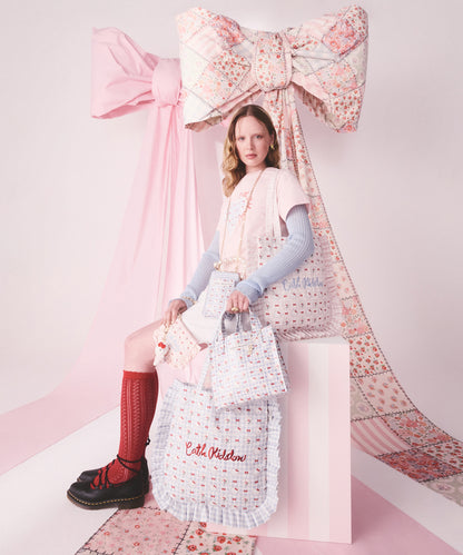 Cath Kidston × Hello Kitty マルチショルダーパース Gingham Provence