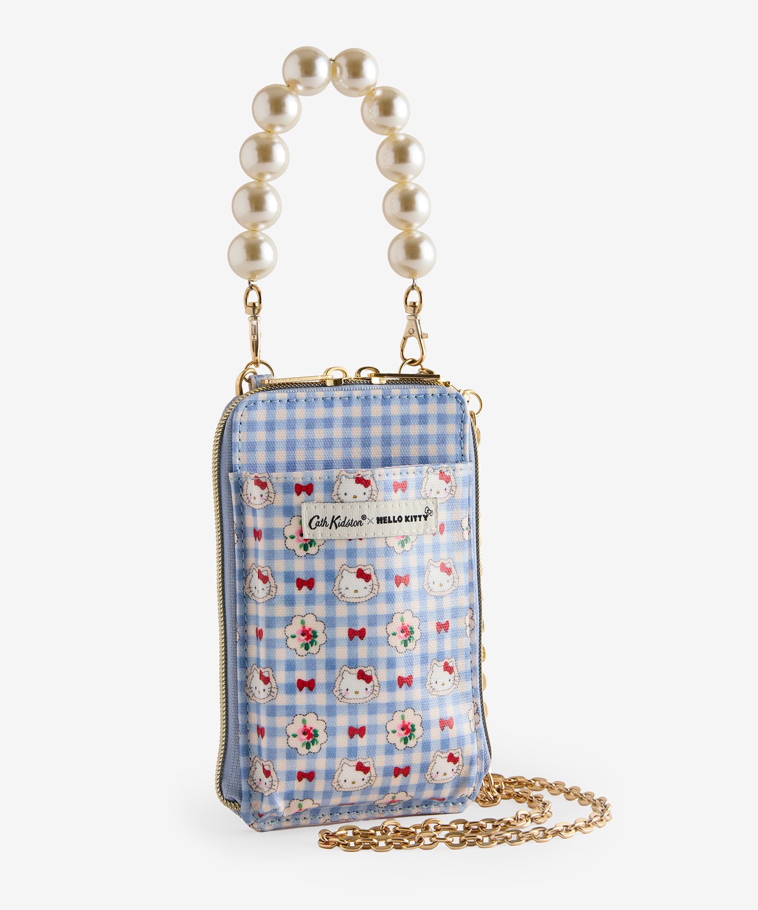 Cath Kidston × Hello Kitty マルチショルダーパース Gingham Provence