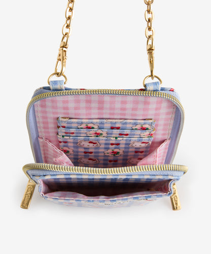 Cath Kidston × Hello Kitty マルチショルダーパース Gingham Provence