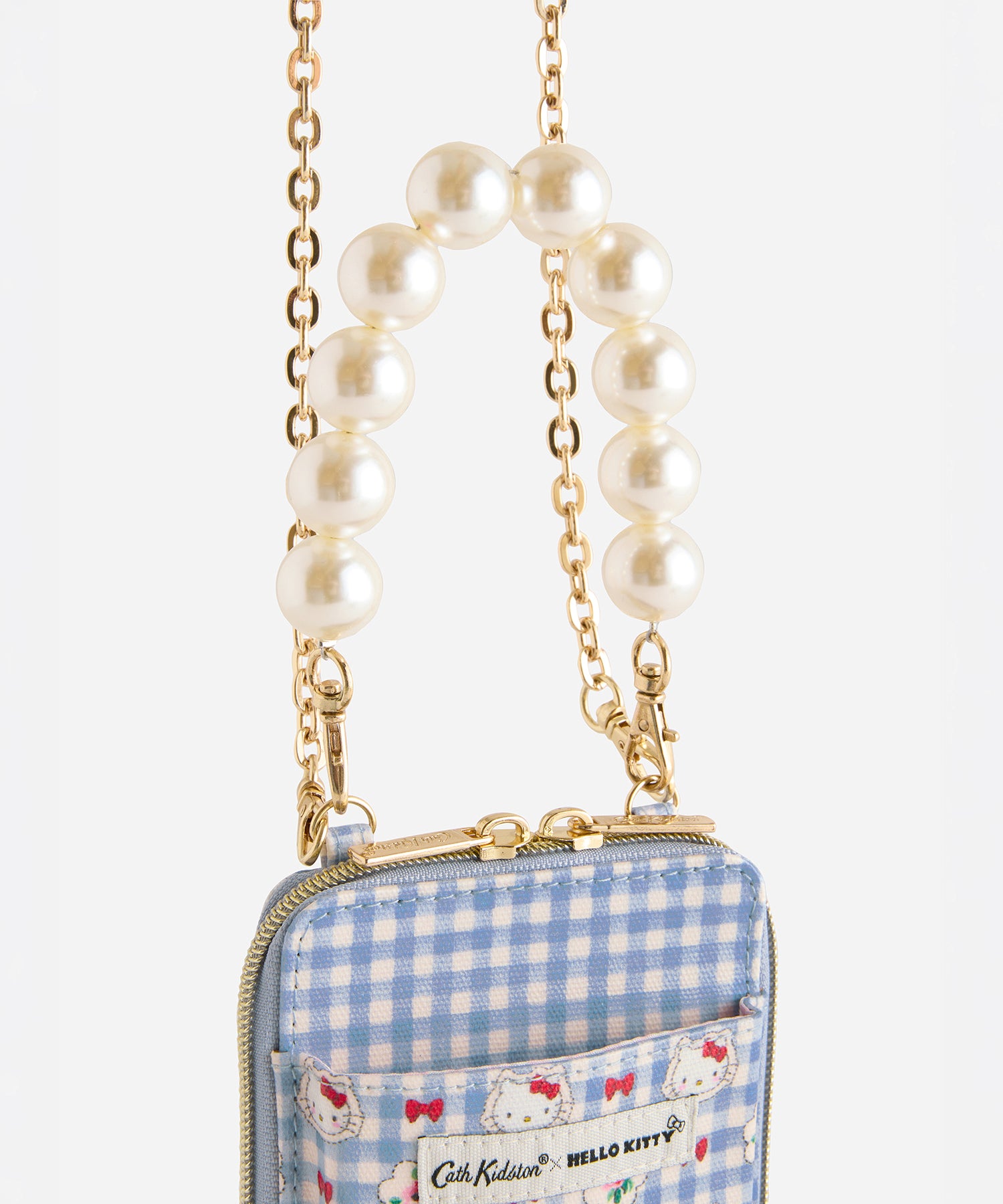 Cath Kidston × Hello Kitty マルチショルダーパース Gingham Provence